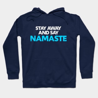 Social Distancing Namaste Hoodie